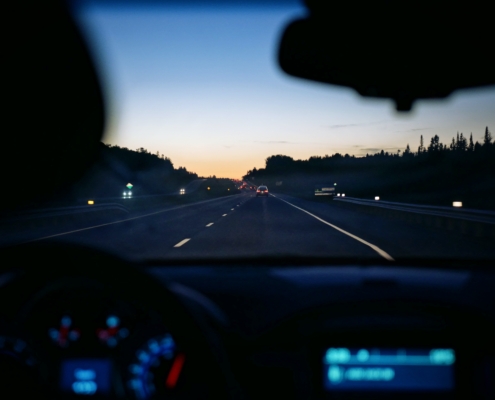 Night driving tips in Seattle, Washington