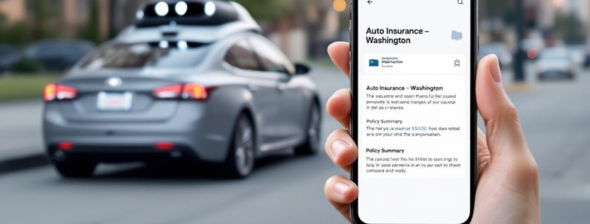 Autonomous Vehicle Insurance Washington: What Washington Drivers Need to Know