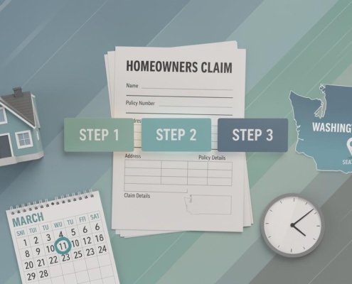 Homeowners Claims Process Washington: Step-By-Step to Faster Settlements